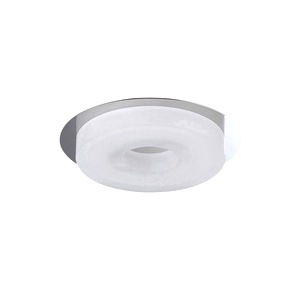 Polished Chrome Detail Mantra Marcel Bathroom Round Led Recessed Downlight